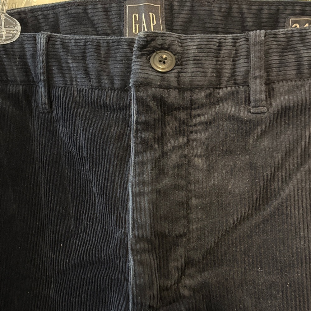 GAP Men's Dark Corduroy Trousers